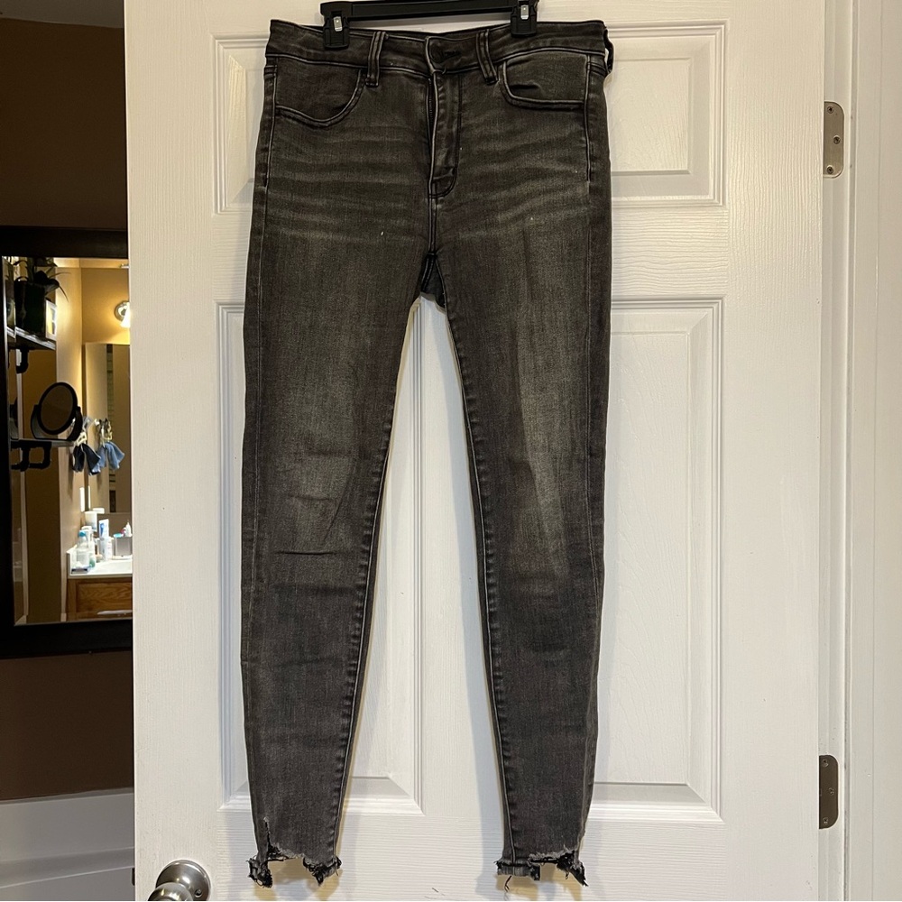 American Eagle Black Super Stretch Jeans US 6